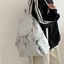 Ba lô du lịch CODECOVED, Ba lô dây rút nhẹ bằng Nylon, Thời trang sức chứa lớn Chống thấm nước Phong cách Hàn Quốc Túi đi học sinh ngoài trời