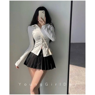 Chân Váy Xếp Li Nhỏ Dáng Ngắn Có Quần Bảo Hộ HotGirls, Chân Váy Ngắn Xếp Ly 1 Tầng Siêu Xinh MS159 Hivaxin