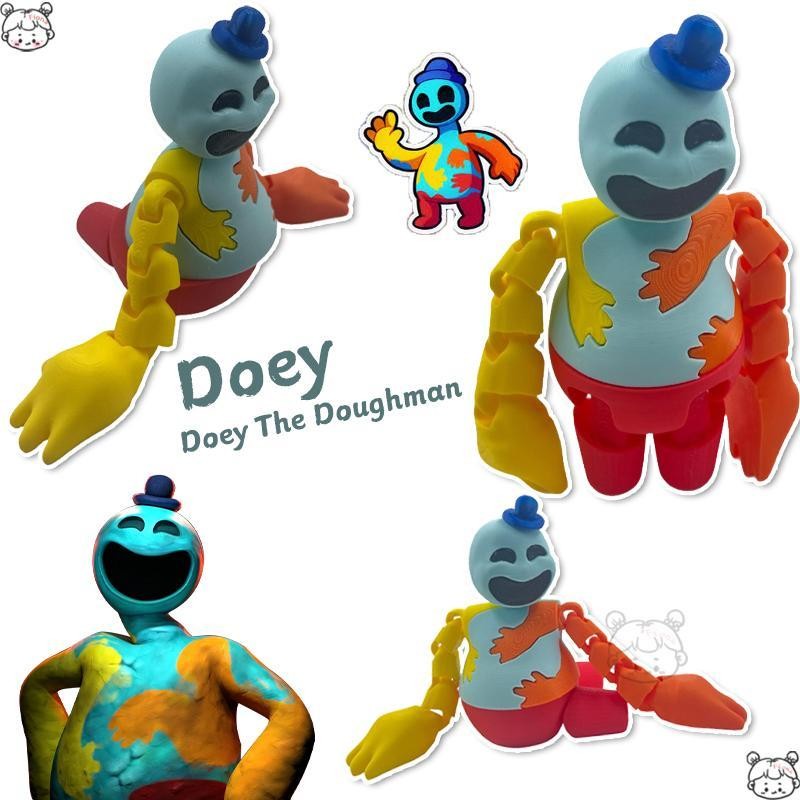 Poppy Playtime 4 Doey The Dooughman Game Nhân Vật 3D Hoạt Hình Hình Hình Để Bàn Trang Trí junlavn
