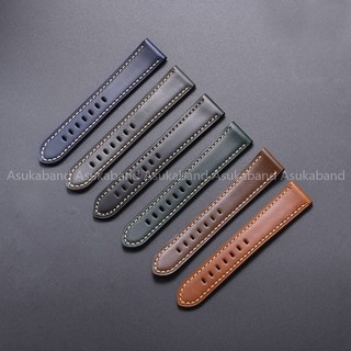 Dây đồng hồ da mềm Panerai 20mm 22mm 24mm 26mm cho nam nữ, vòng tay cổ điển, chống nước