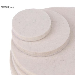 Miếng đánh bóng GCDHome Bánh xe mài mòn nỉ len 50 / 75 / 125 / 150 / 180mm Đĩa nỉ mềm cho kính Thép không gỉ Sửa chữa đánh bóng Scratche HOT