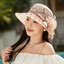 Mũ Xô In Hình EBINLANDS, Mũ Chống Nắng Vành Rộng Chống Tia UV, Kem Chống Nắng Thời Trang Trang Trang Trí Hoa Chấm Mũ Che Nắng Thoáng Khí Nữ