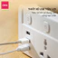 Ổ Cắm Điện Đa Năng Deli Chịu Tải 2500W Có Cổng USB, Dây Dài 3-5m Có Chốt An Toàn Ổ Điện