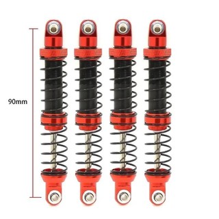 Giảm xóc kim loại 70mm 80mm 90mm 100mm 110mm 120mm cho 1 / 10 SCX10 Wraith RR10 TRX4 TRX6 ABSiMA Sherpa RC Crawler