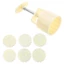 POP 100g Chất Liệu Nhựa Khuôn Bánh Trung Thu Tem Bánh Trung Thu Hình Hoa DIY Bánh Trung Thu