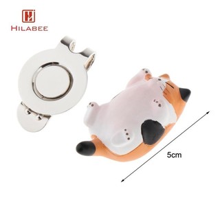 Hilabee Golf Ball Marker Ngộ nghĩnh Golf Cap Clip Quà Tặng Dành Cho Nam Nữ Golfer