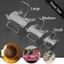 3 kích cỡ Bộ sưu tập nhỏ Giá đỡ bệt - Đế trưng bày giá đỡ Acrylic Mini - Dụng cụ sắp xếp bàn Giá đỡ điện thoại Giá đỡ thẻ - Giá đỡ đá pha lê mã não khoáng chất