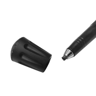 WEETW Walking Stick Tip Protector, Vỏ dưới cực leo núi chống trượt bằng cao su, Đầu gậy đi bộ màu đen 11mm chống mài mòn Trekking cực bảo vệ đầu đi bộ & đi bộ đường dài