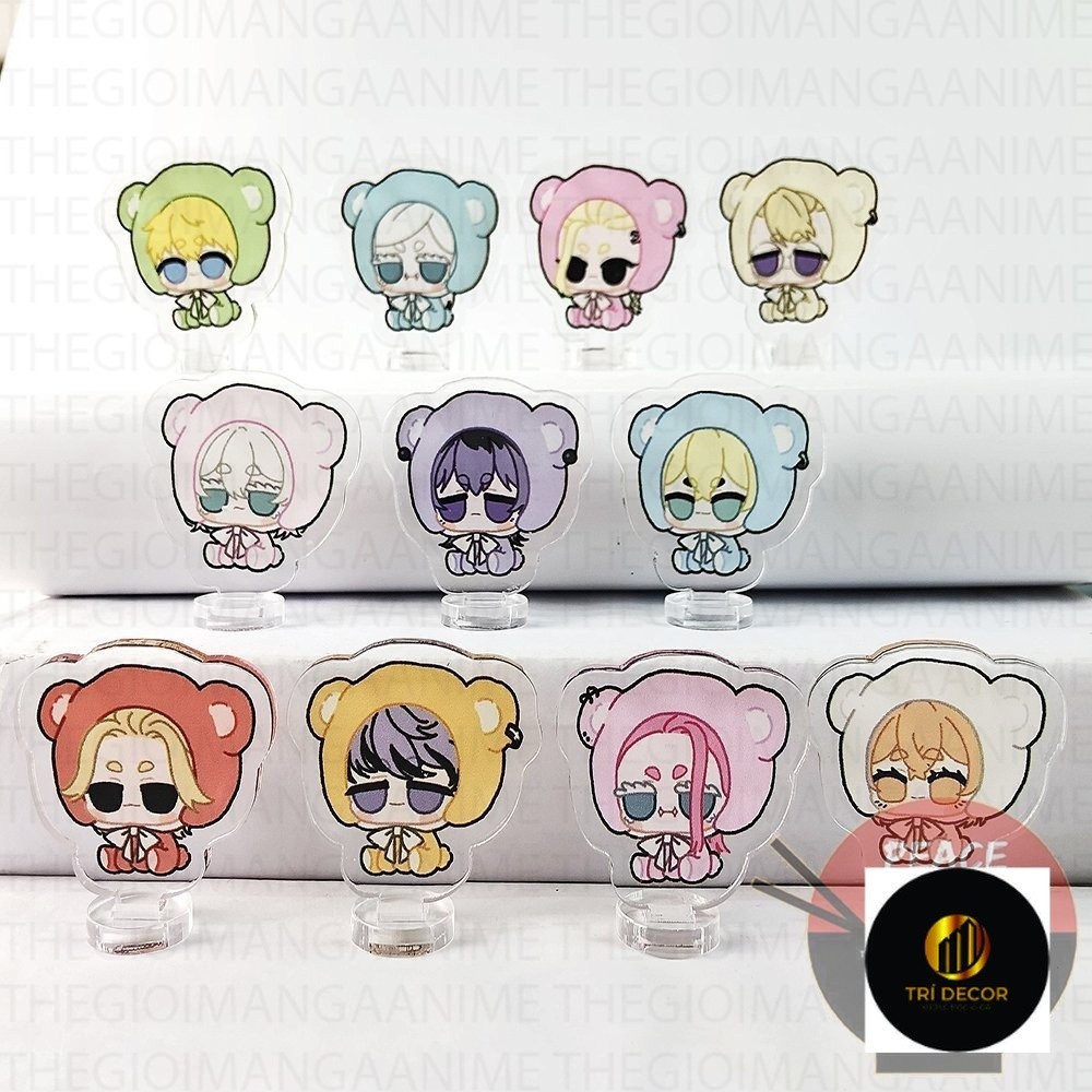 (3CM) Mô hình Standee TOKYO REVENGERS ver THÚ BÔNG in hình game arcylic anime mica chibi quà tặng xinh xắn