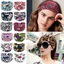 Băng Đô IAPPORTUNIA, Vintage Nút Thắt Lưng Rộng Nữ, Co Giãn Turban Mũ Boho Cotton Co Giãn Yoga Tóc Cho Vũ Biker