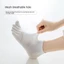 MARGREDY 1 Đôi Tất Ngón Chân, Với Ngón Tay Riêng Biệt Tất Cotton Năm Ngón Tay, Thoải Mái Chống Trơn Trượt Màu Trơn Thoáng Khí Thấp Cổ Chân Mùa Hè