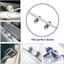 ZENZON Thuyền Lấy Tay Cầm, Thuyền Đánh Bóng Bằng Thép Không Gỉ 316 Đế Rỗng Cleat, Phụ Kiện Phần Cứng Du Thuyền 4-8 Inch Chắc Chắn Marine Hạng Nặng Thuyền Cleat Kayak Webbing