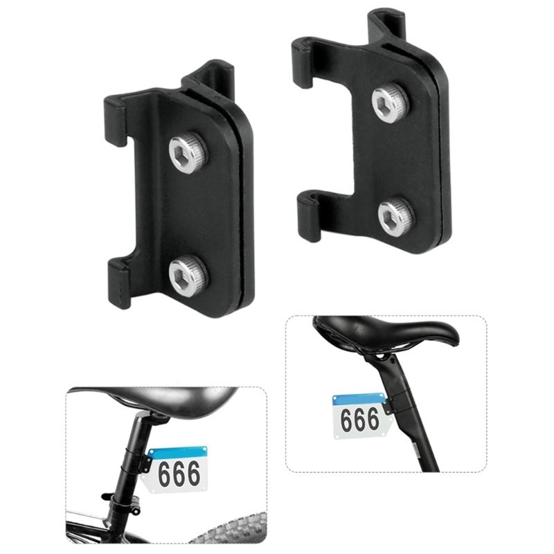 HIk Xe Đạp triathlons Đua Xe Số Biển Gắn Giá Đỡ Đi Xe Đạp Số Núi Xe Đạp Đua Số Tấm Giá Đỡ Dễ Dàng Lắp Đặt