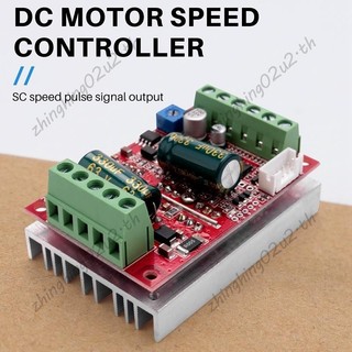 DC 6-60V 400W BLDC Bộ điều khiển động cơ không chổi than DC ba pha Bộ điều khiển động cơ Hội trường điều khiển động cơ Bảng điều khiển 12V 48V