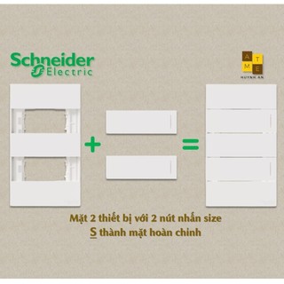 (HCM) Công tắc 1 chiều size S dòng Avatar On A siêu phẳng đẳng cấp, Hãng Schneider Electric