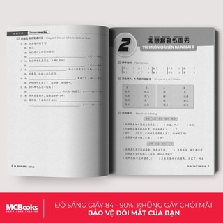 Sách - Giáo Trình Hán Ngữ Boya Sơ Cấp II Sách Bài Tập Kèm Đáp Án - MCbooks