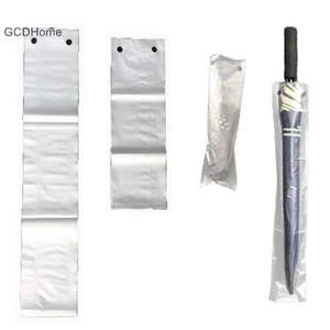 Gcdhome 100 Chiếc Túi Ô Dùng Một Lần Trong Suốt Nhựa Chống Thấm Nước Ô Bọc HOT