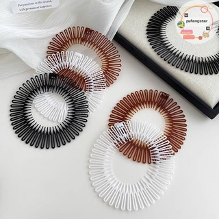 Pufangstar Vô Hình Tóc Cố Định Lưng Gãy Tóc Hiện Vật Nữ Chèn Lược Tóc Nổ VN