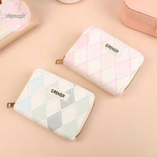 Deyangk Ví Ngắn Nữ Dễ Thương Ví Ngắn Ví Nữ Ví Đựng Thẻ Bé Gái Học Sinh Túi Dây Kéo Túi Chìa Khóa Hoạt Hình Túi Xách Đựng Thẻ VN