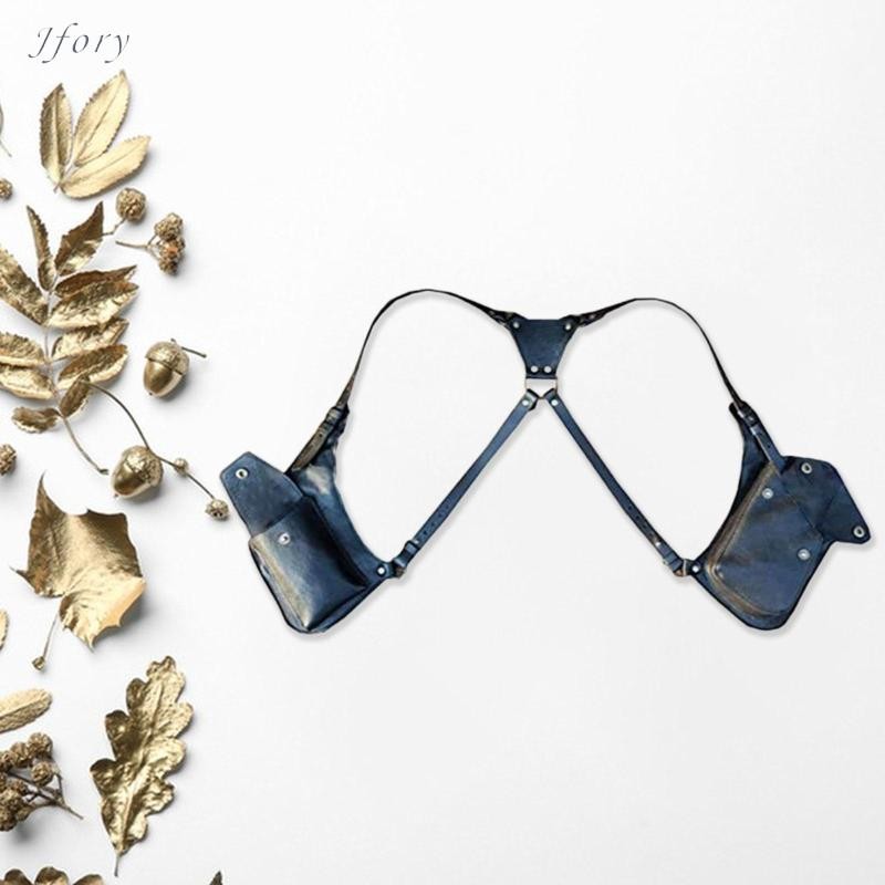 Túi đeo vai nách Jfory Thiết thực hợp thời trang có thể điều chỉnh để chạy bộ ngoài trời Đi bộ đường dài