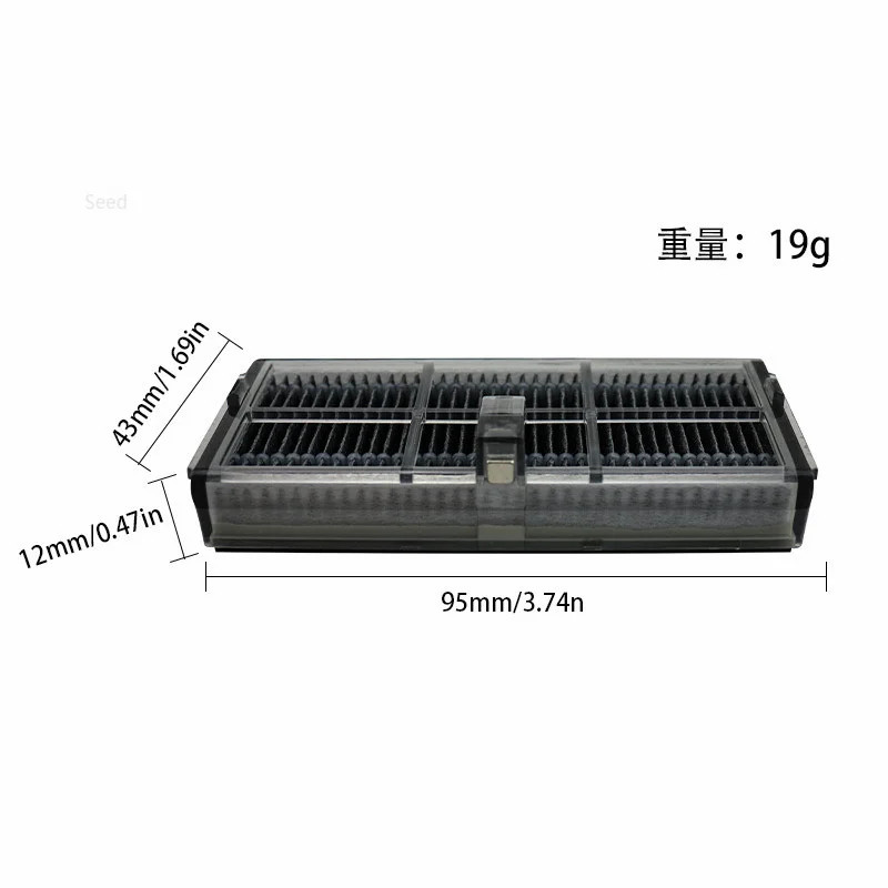 Dreame Mova E30 Ultra / Trouver E30 Ultra Robot Hút Bụi Phụ Kiện Bàn Chải Bên Chính Lọc Lau Nhà Vải Túi Bụi