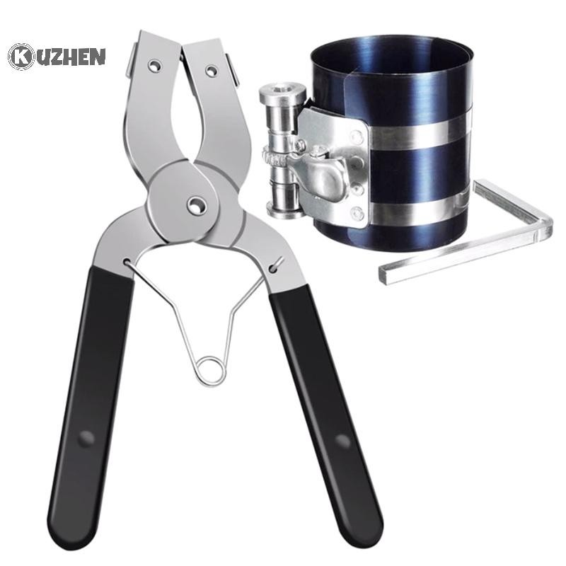 Bộ công cụ lắp đặt vòng Piston bằng thép không gỉ KUZHEN để bảo trì động cơ xe HOT