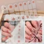 Miếng Dán Móng Tay Gel EBINLANDS, Miếng Dán Móng Tay Hoa 14 Dải, INS Hợp Thời Trang Full Cover Gel Sơn Móng Tay Dải DIY Làm Móng Tay Nghệ Thuật