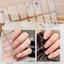 FAVORITEGOODS Miếng Dán Móng Tay, Miếng Dán Móng Tay Gel Bán Chữa, Chống Thấm Nước Full Cover 14 Dải Gel Sơn Móng Tay Dải DIY Làm Móng Tay Nghệ Thuật