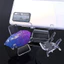 3 kích cỡ Bộ sưu tập nhỏ Giá đỡ bệt - Đế trưng bày giá đỡ Acrylic Mini - Dụng cụ sắp xếp bàn Giá đỡ điện thoại Giá đỡ thẻ - Giá đỡ đá pha lê mã não khoáng chất