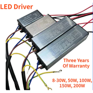 Bộ nguồn trình điều khiển LED chống nước một điện áp OIGM, 8-30W, 50W, 100W, 150W, 200W, Công suất điều khiển công suất cao, AC175-265V, DC85-175V, IP66 Chống nước