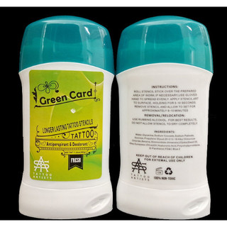 -(HÀNG Y HÌNH) Sáp gel Scan in hình xăm siêu bám - Sáp in chuyển hình xăm GREEN CARD