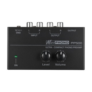 Bộ tiền khuếch đại Preamp Phono Preamp siêu nhỏ PP500 có điều khiển âm lượng phích cắm EU