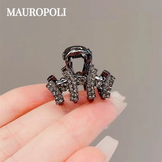 Mauropoli [Sẵn Sàng] Kẹp Tóc Kim Cương Giả Hàn Quốc Nữ Trán Nổ Nhỏ Lấy Kẹp Đầu Sau Kẹp Tóc Mùa Hè Kích Thước Nhỏ Kẹp Tóc