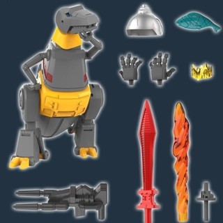 Demon Lord MINI09 Tyrannosaurus Rex Cáp Thép Biến Đổi Đồ Chơi Robot Khủng Long