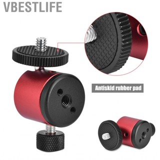 VBESTLIFE Đầu bóng xoay 360 Vít 1/4 cho chân máy ảnh DSLR Đầu đứng Ballhead