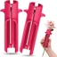 PWSSEND Dụng cụ tẩy gai hoa hồng, Dụng cụ tuốt cây Loại bỏ lá Dụng cụ thoát y gai hoa hồng, Dễ sử dụng Tiết kiệm công sức Nhựa Hoa hồng Thân gai Vũ nữ thoát y Cửa hàng hoa tại nhà
