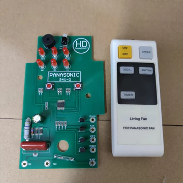 bo mạch quạt pana treo, bo mạch thay thế cho quạt treo pana 94v-0 bảo hành 1 tháng"PH"