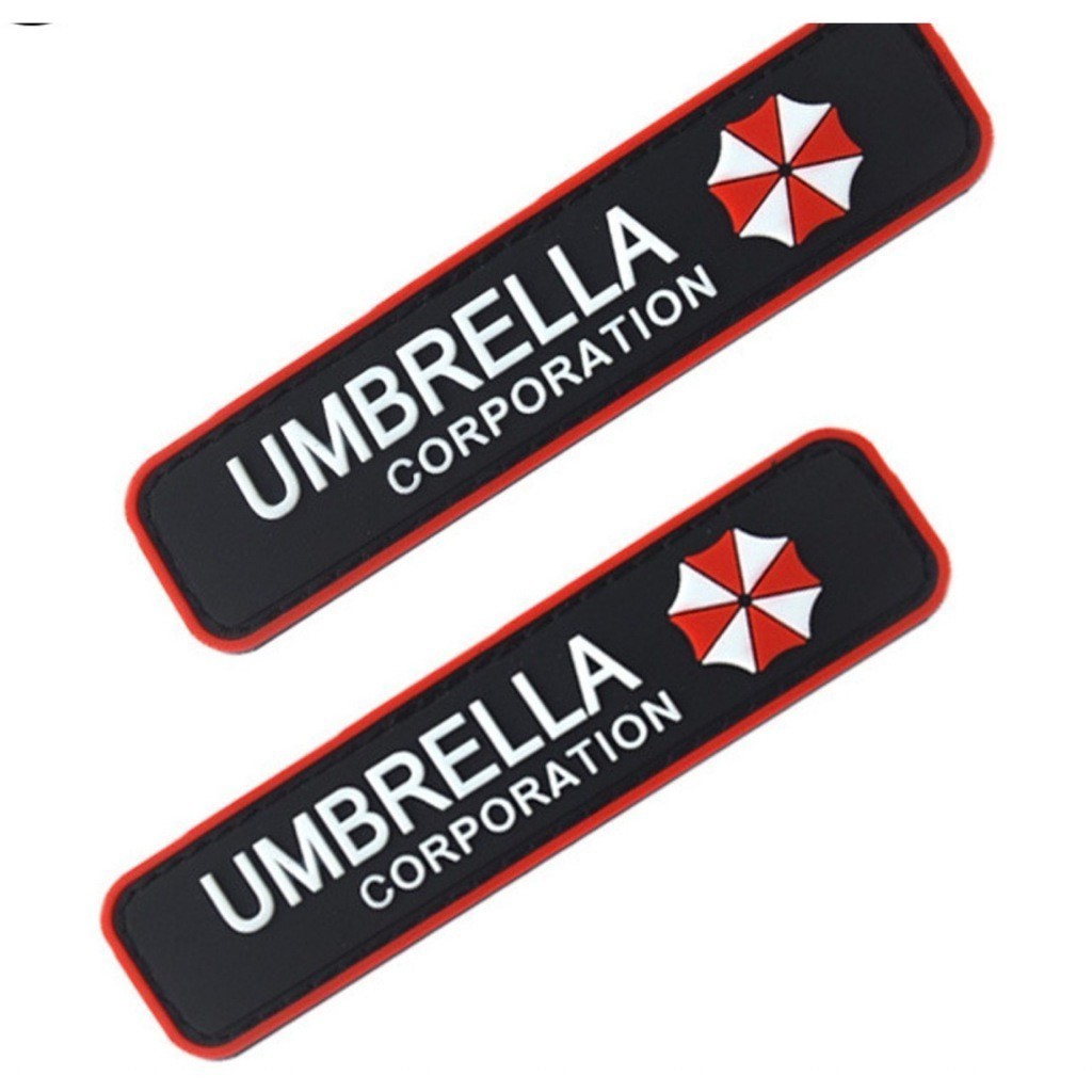 Patch_velcro UMBRELLA chất liệu PVC_tactical