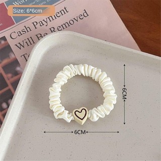Jkdesign Dây buộc tóc ruột nhỏ, Dây buộc tóc đàn hồi cao hình trái tim nhiều màu, Dây buộc tóc Mini có độ đàn hồi cao phổ biến cho bé gái