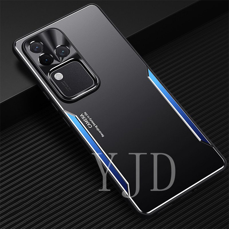 Ốp Lưng Cho Vivo V30 Pro Hợp Kim Nhôm Kim Loại Bao Gồm Tất Cả Vỏ Điện Thoại Chống Sốc