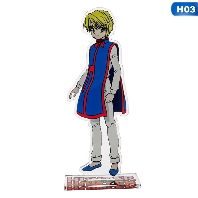 Mô hình Standee Anime Killua Irumi Hisoka Cute Hunter × Hunter Zoldyck Killua Phụ kiện trang trí để bàn góc học tập