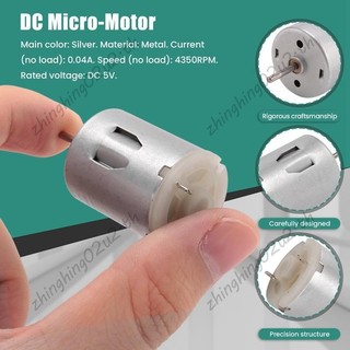 Động cơ điện nhỏ DC 5V 4350RPM 0,04A cho quạt USB