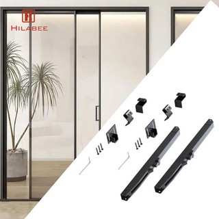 Cơ chế cửa chuồng 2 miếng cho giảm chấn lò xo theo dõi phẳng