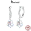 Bamoer 925 Sterling Sliver Vòng Bông Tai Bạch Tuộc Sao Biển Thiết Kế Trang Sức Quà Tặng Cho Nữ
