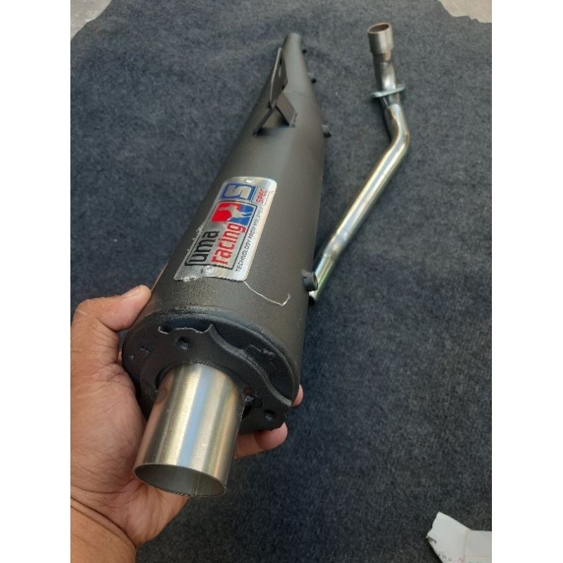 Pô UMA họng INOX 42mm Móc Nỉ kèm cổ Wave Sirius (Không Tiêu) | Shopee ...