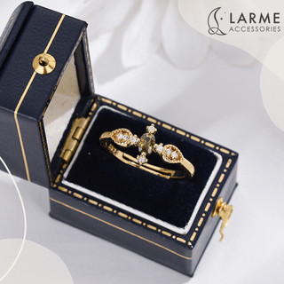 Nhẫn nữ freesize nhẫn làm quà tặng phong cách retro cổ điển sang trọng Larme accessories N0080