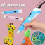 Bút In 3D Của Trẻ Em Pen,Bút Vẽ 3D Kèm Sợi Sống , Mô Hình Sáng Tạo,Nâng cao khả năng sáng tạo