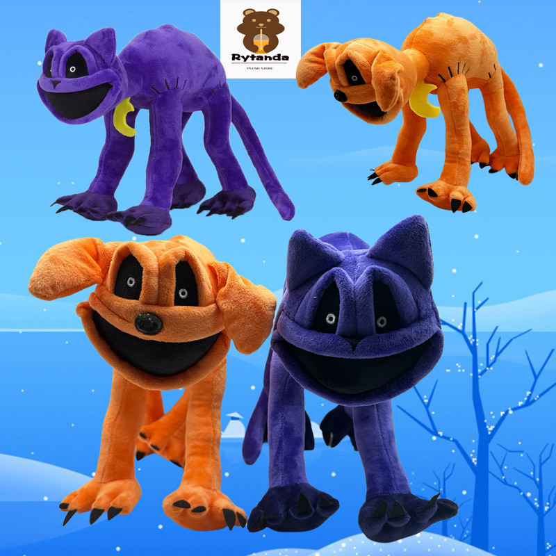 Rytanda Smiling Critters Plush Toy CatNap poppy playtime 3 Thú Nhồi Bông Hình smiling critters Plush Búp bê gấu Teddy tặng quà sinh nhật cho trẻ em cho bạn gái