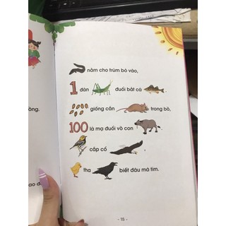 Sách - Đồng Dao Tư Duy Hình Ảnh Cho Bé Tập Nói, Tập Đọc