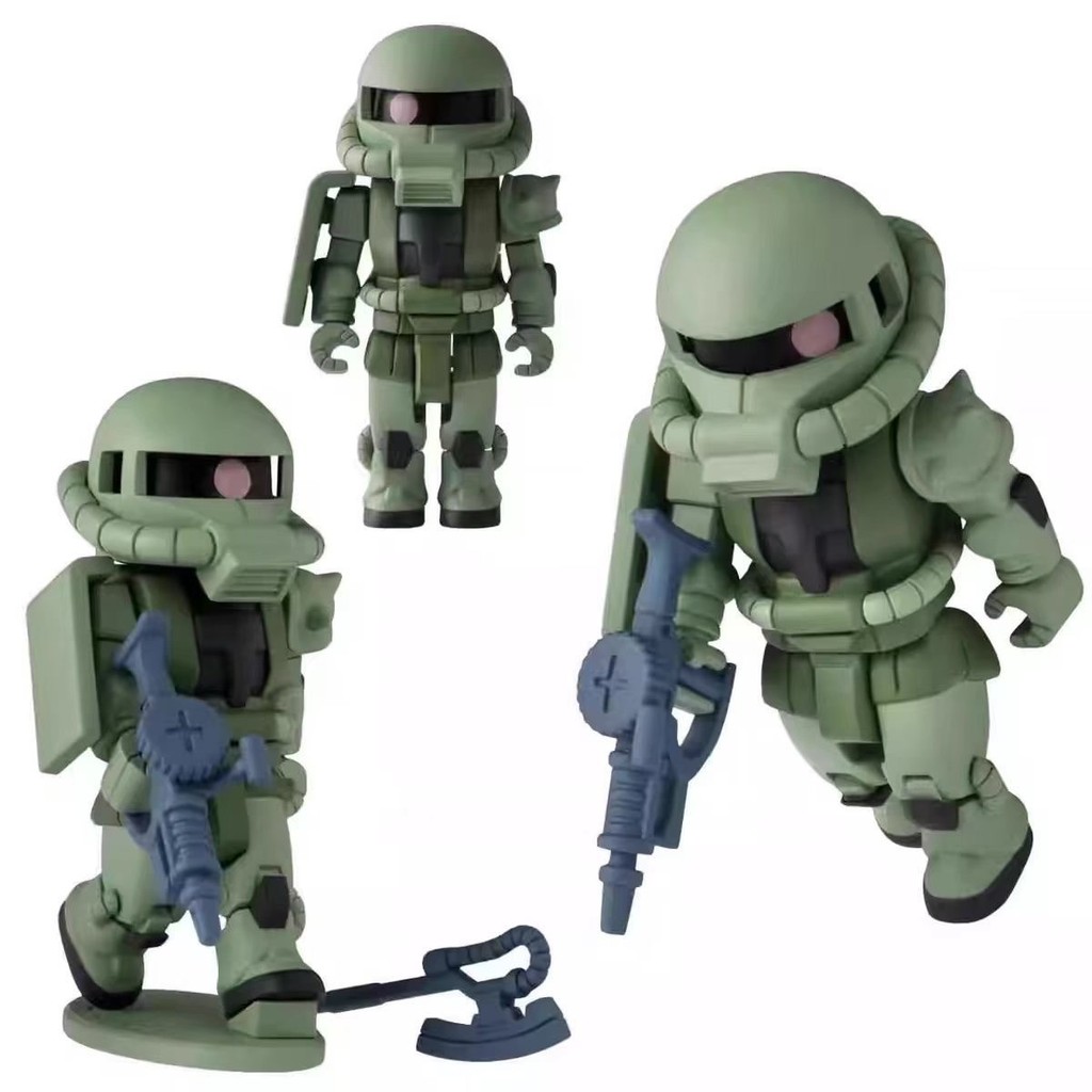 [BTF] Có hàng BANDAI Capsule Bitlot Mobile Suit Gundam Mô hình hoàn thiện Zaku gốc HF2L